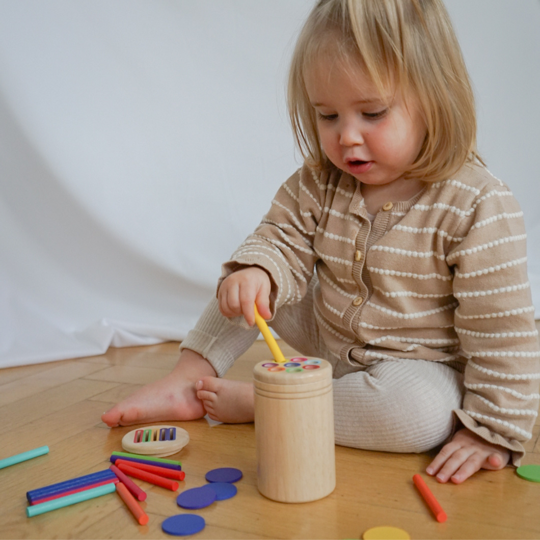 Montessori WoodToy - zur Förderung der Feinmotorik