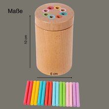 Lade das Bild in den Galerie-Viewer, Montessori WoodToy - zur Förderung der Feinmotorik
